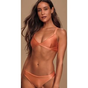 Brand new lulus bikini top